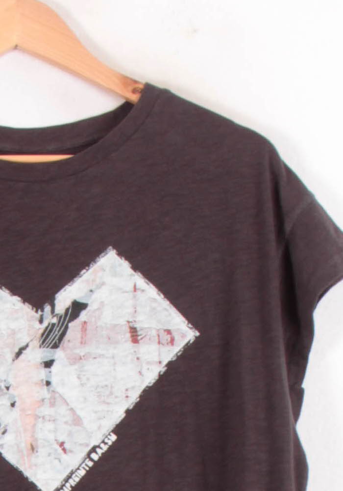 Tee-shirt Gris - Taille M/38 de la marque ba&sh | PARAD64546 - Vendu par Paradigme - Image 3