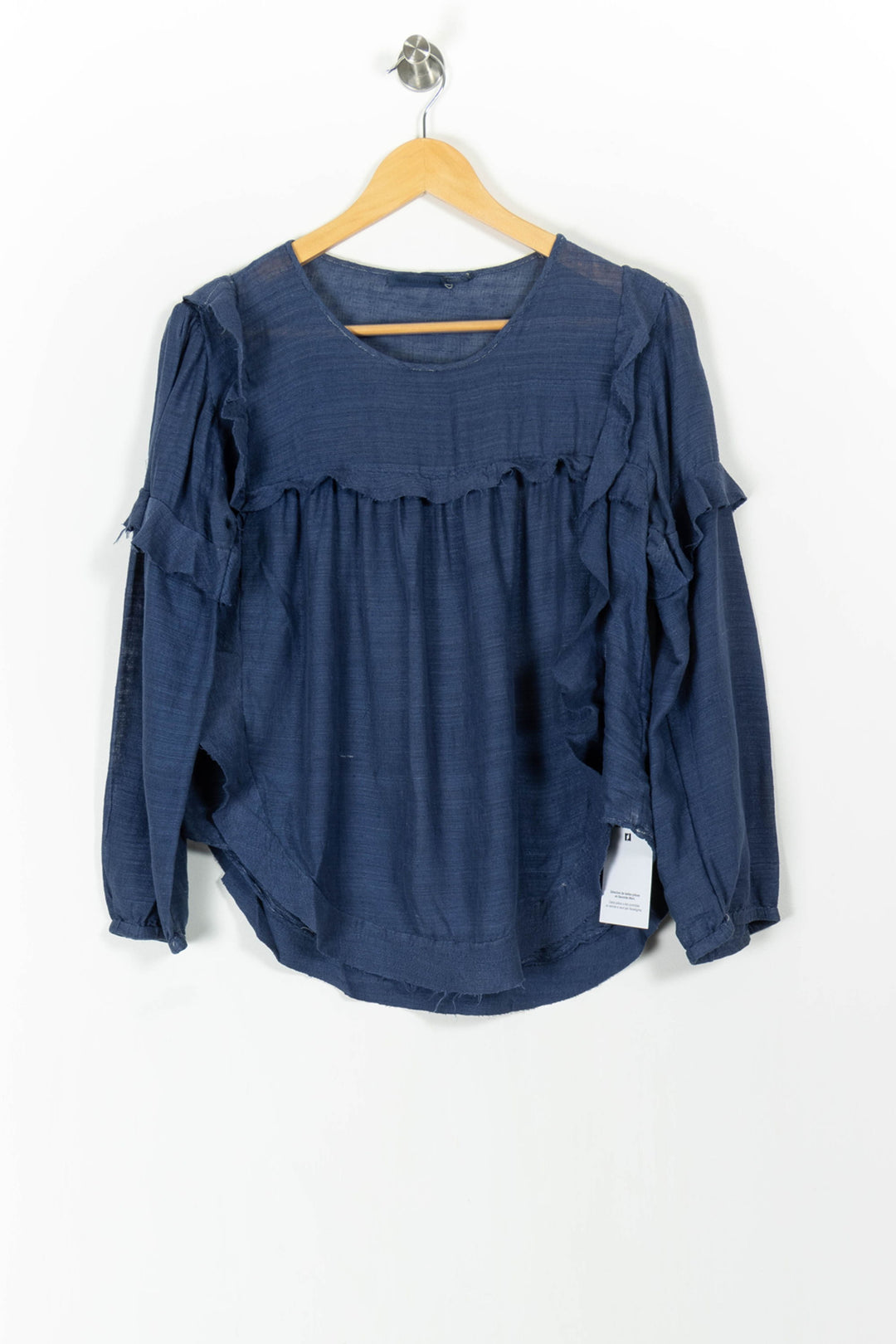 Blouse Bleue - Taille L/40 de la marque Isabel Marant | PARAD64552 - Vendu par Paradigme - Image 2