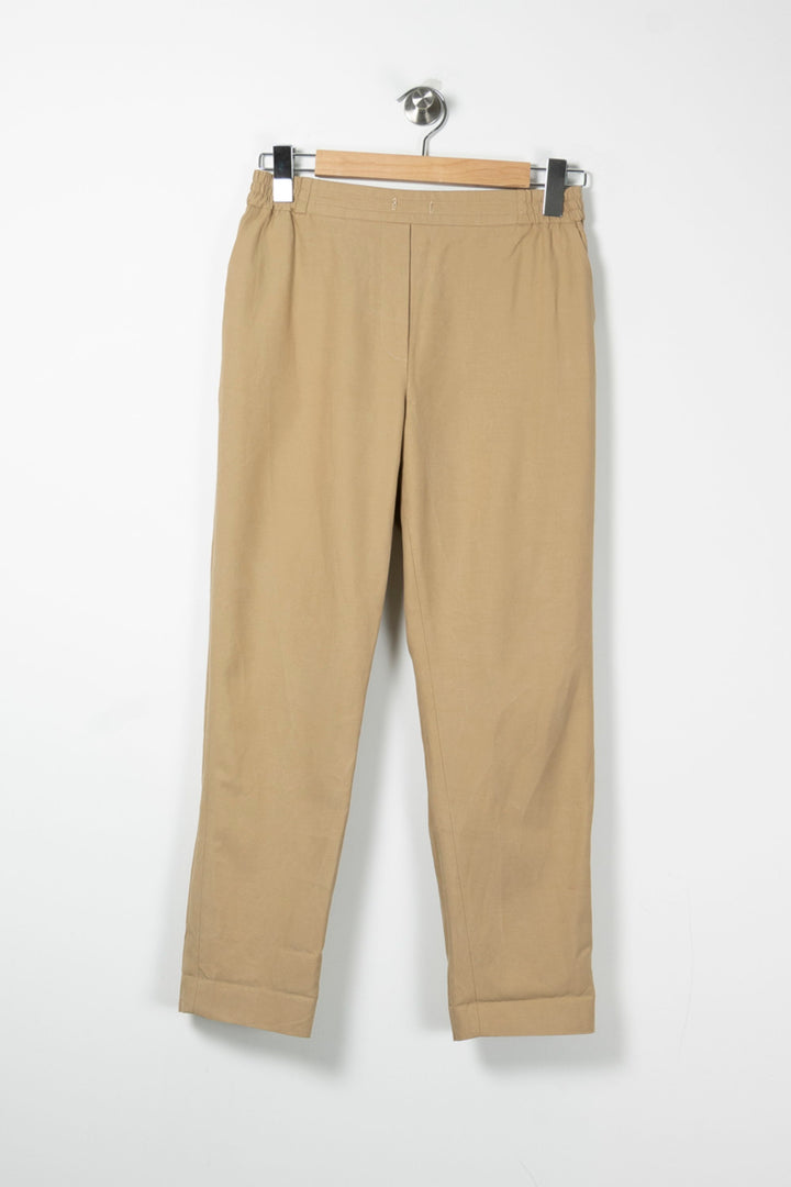 Pantalon Beige - Taille S/36 de la marque Caroll | PARAD64560 - Vendu par Paradigme - Image 2