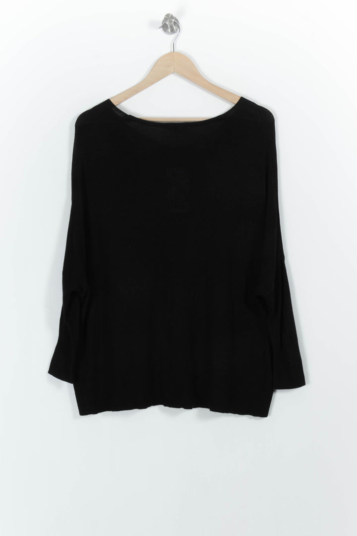 Pull Noir - Taille M/38 de la marque American Vintage | PARAD64567 - Vendu par Paradigme - Image 4