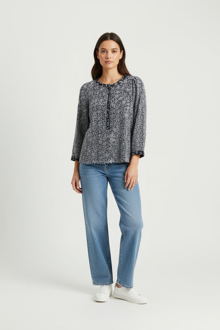 Blouse Bleue - Taille M/38 de la marque Maje | PARAD64575 - Vendu par Paradigme - Image 1