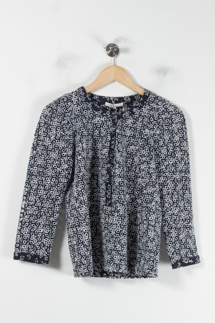 Blouse Bleue - Taille M/38 de la marque Maje | PARAD64575 - Vendu par Paradigme - Image 2