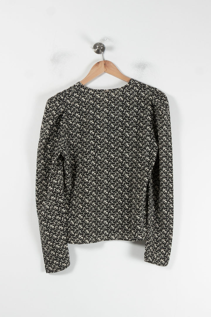Blouse Noire et Blanche - Taille M/38 de la marque IKKS | PARAD64582 - Vendu par Paradigme - Image 4