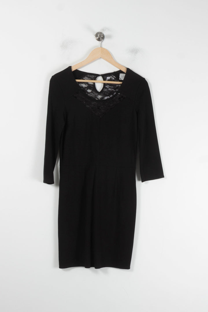 Robe Midi Noire - Taille M/38 de la marque Sud express | PARAD64584 - Vendu par Paradigme - Image 2