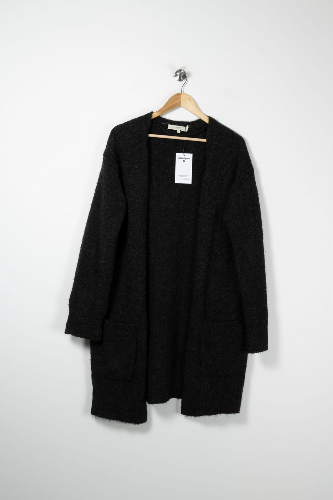 Cardigan Noir - Taille S/36 de la marque Vanessa Bruno - Athé | PARAD64592 - Vendu par Paradigme - Image 2