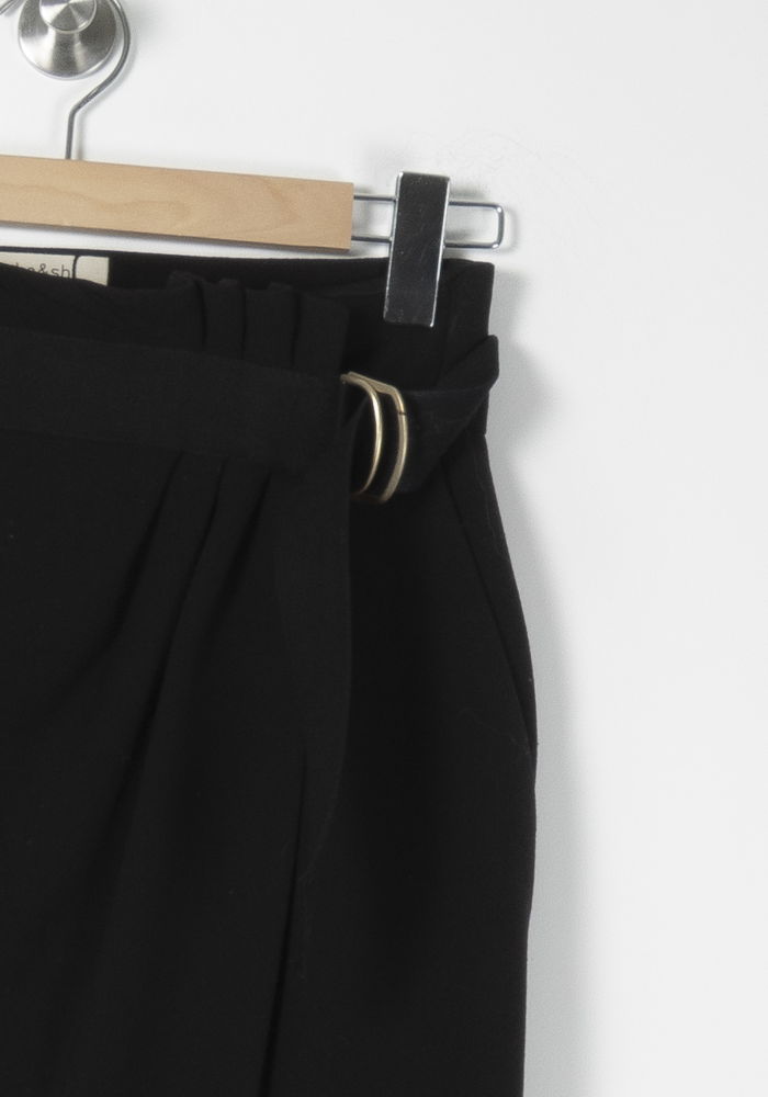 Jupe Crayon Noire - Taille S/36 de la marque ba&sh | PARAD64601 - Vendu par Paradigme - Image 3