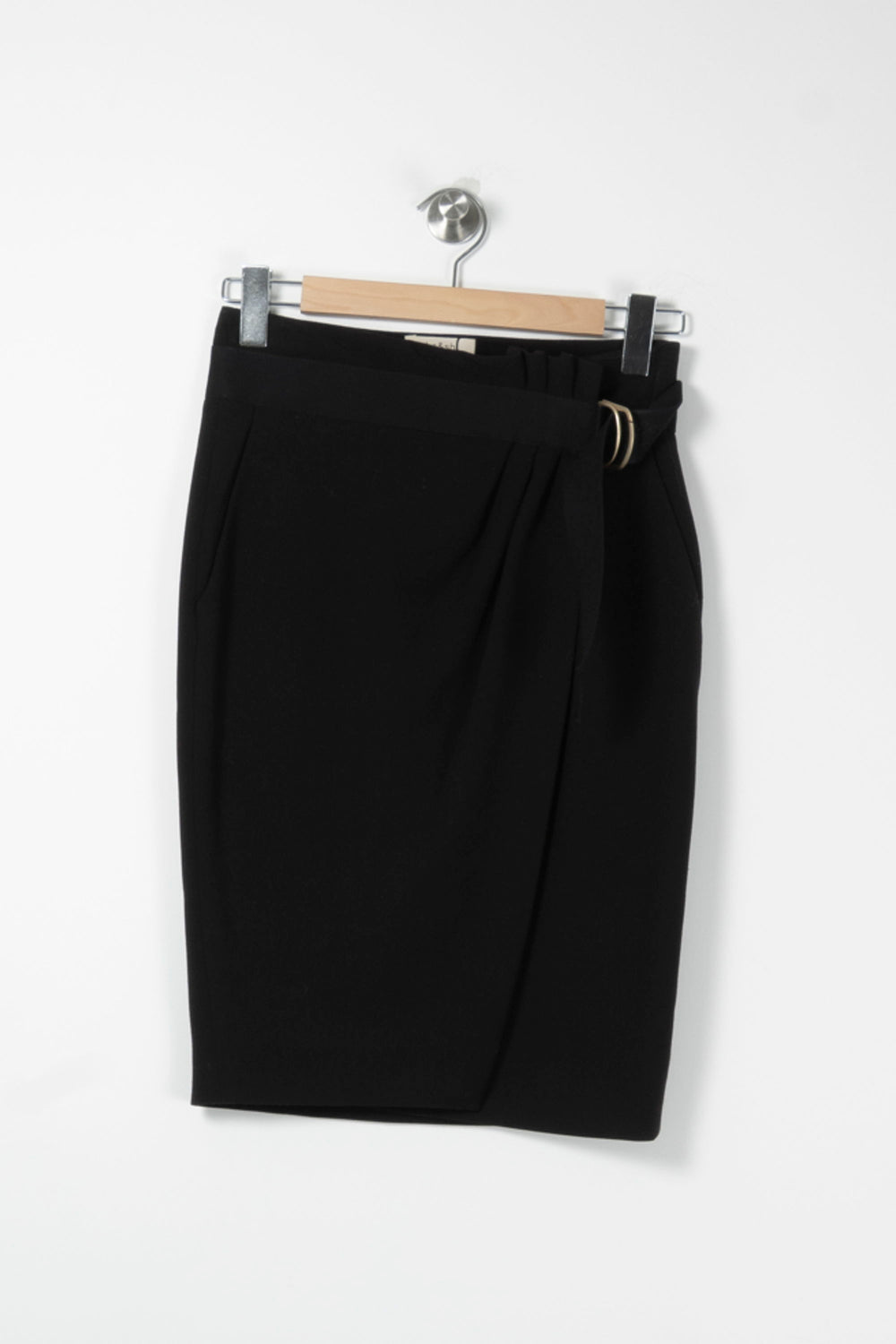 Jupe Crayon Noire - Taille S/36 de la marque ba&sh | PARAD64601 - Vendu par Paradigme - Image 2