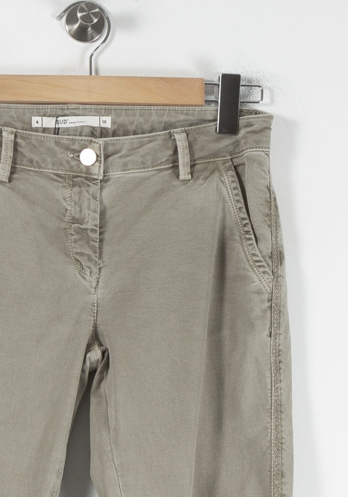 Pantalon Beige - Taille M/38 de la marque Bérénice | PARAD64602 - Vendu par Paradigme - Image 3