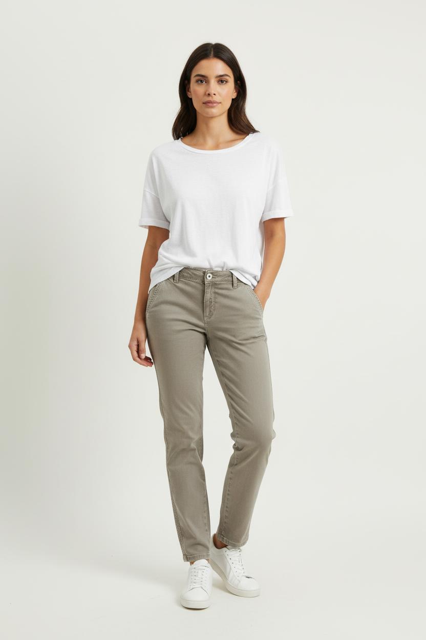 Pantalon Beige - Taille M/38 de la marque Bérénice | PARAD64602 - Vendu par Paradigme - Image 1