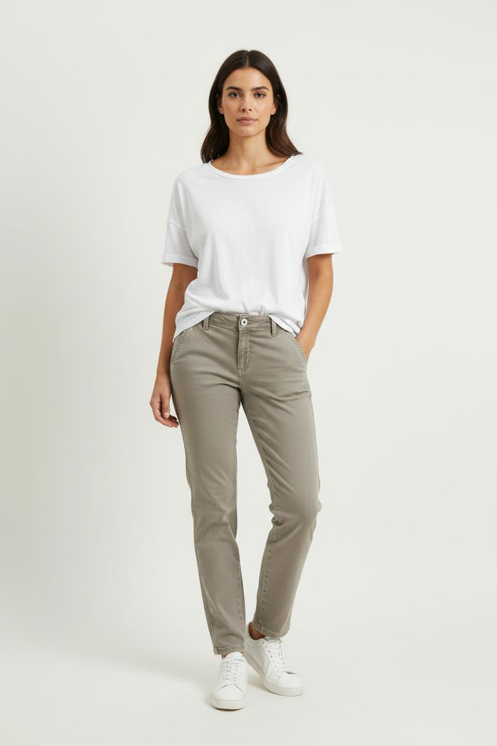 Pantalon Beige - Taille M/38 de la marque Bérénice | PARAD64602 - Vendu par Paradigme - Image 1