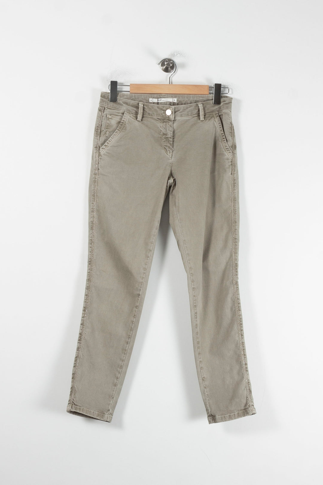 Pantalon Beige - Taille M/38 de la marque Bérénice | PARAD64602 - Vendu par Paradigme - Image 2