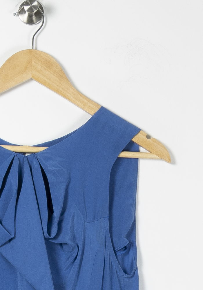 Robe Droite Bleue - Taille L/40 de la marque Maje | PARAD64603 - Vendu par Paradigme - Image 3