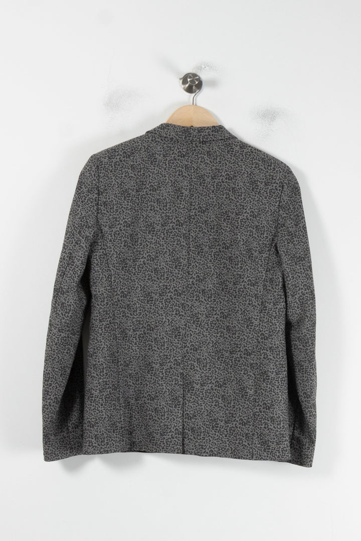 Blazer Gris et Noir - Taille M/38 de la marque The Kooples | PARAD64607 - Vendu par Paradigme - Image 4