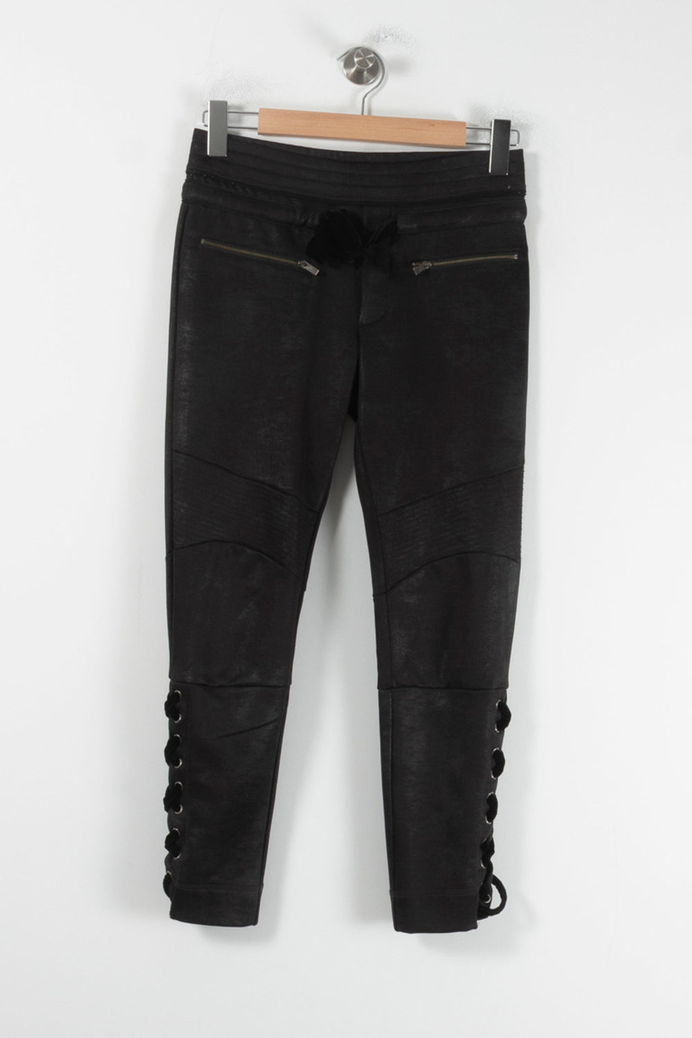 Pantalon Noir - Taille XS/34 de la marque The Kooples - Sport | PARAD64609 - Vendu par Paradigme - Image 2