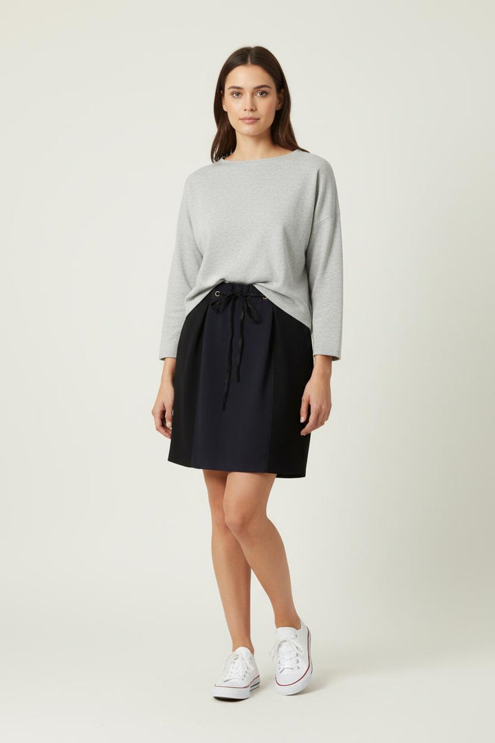 Jupe Courte Noire - Taille S/36 de la marque Sandro | PARAD64612 - Vendu par Paradigme - Image 1