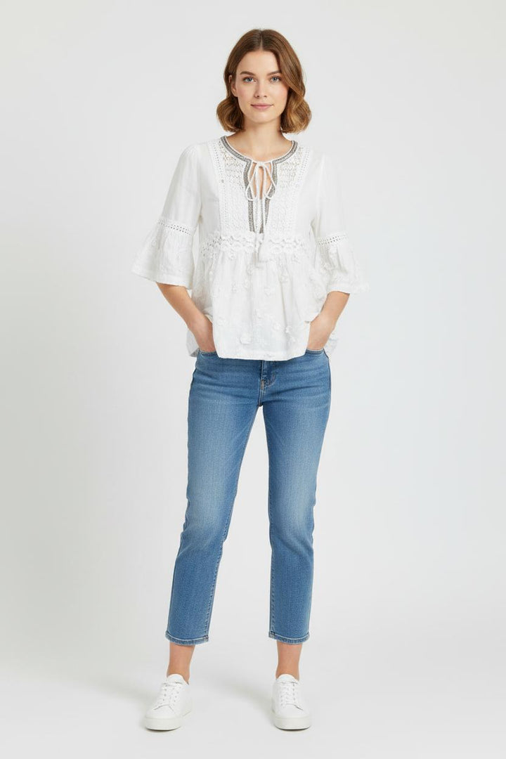 Blouse Blanche - Taille XXS/32 de la marque The Kooples | PARAD64615 - Vendu par Paradigme - Image 1