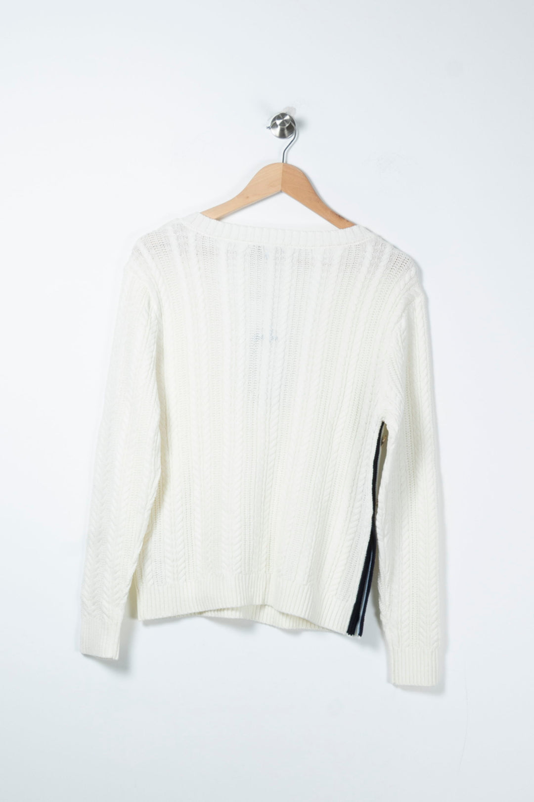 Pull Blanc - Taille S/36 de la marque Caroll | PARAD64619 - Vendu par Paradigme - Image 4