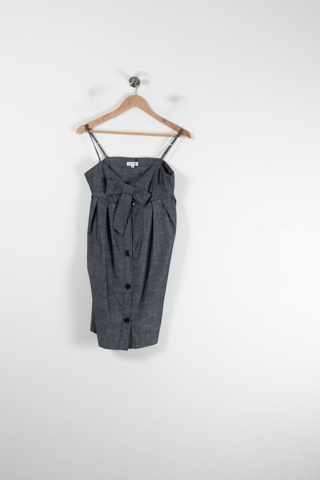 Robe Bustier Grise - Taille S/36 de la marque Claudie Pierlot | PARAD64628 - Vendu par Paradigme - Image 2