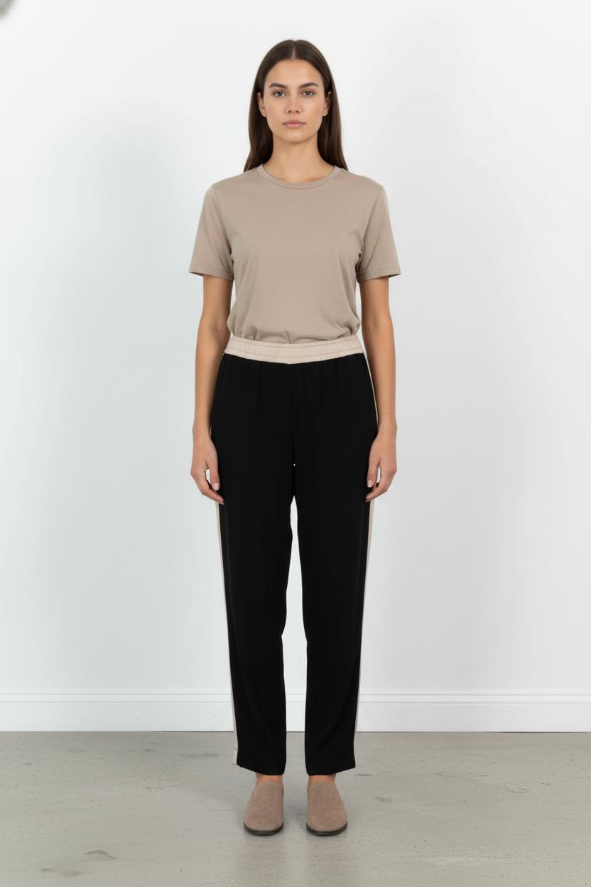 Pantalon Noir et Beige - Taille M/38 de la marque Maje | PARAD64633 - Vendu par Paradigme - Image 1
