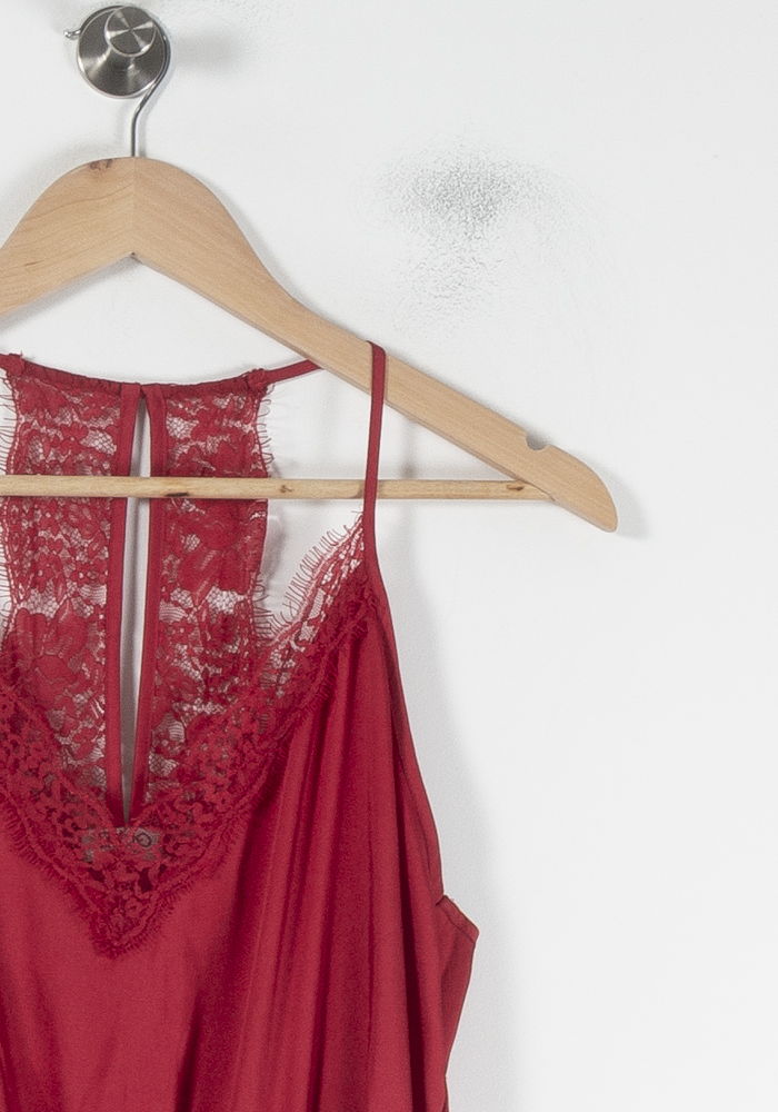 Robe Longue Rouge - Taille XL/42 de la marque Liu Jo | PARAD64636 - Vendu par Paradigme - Image 3