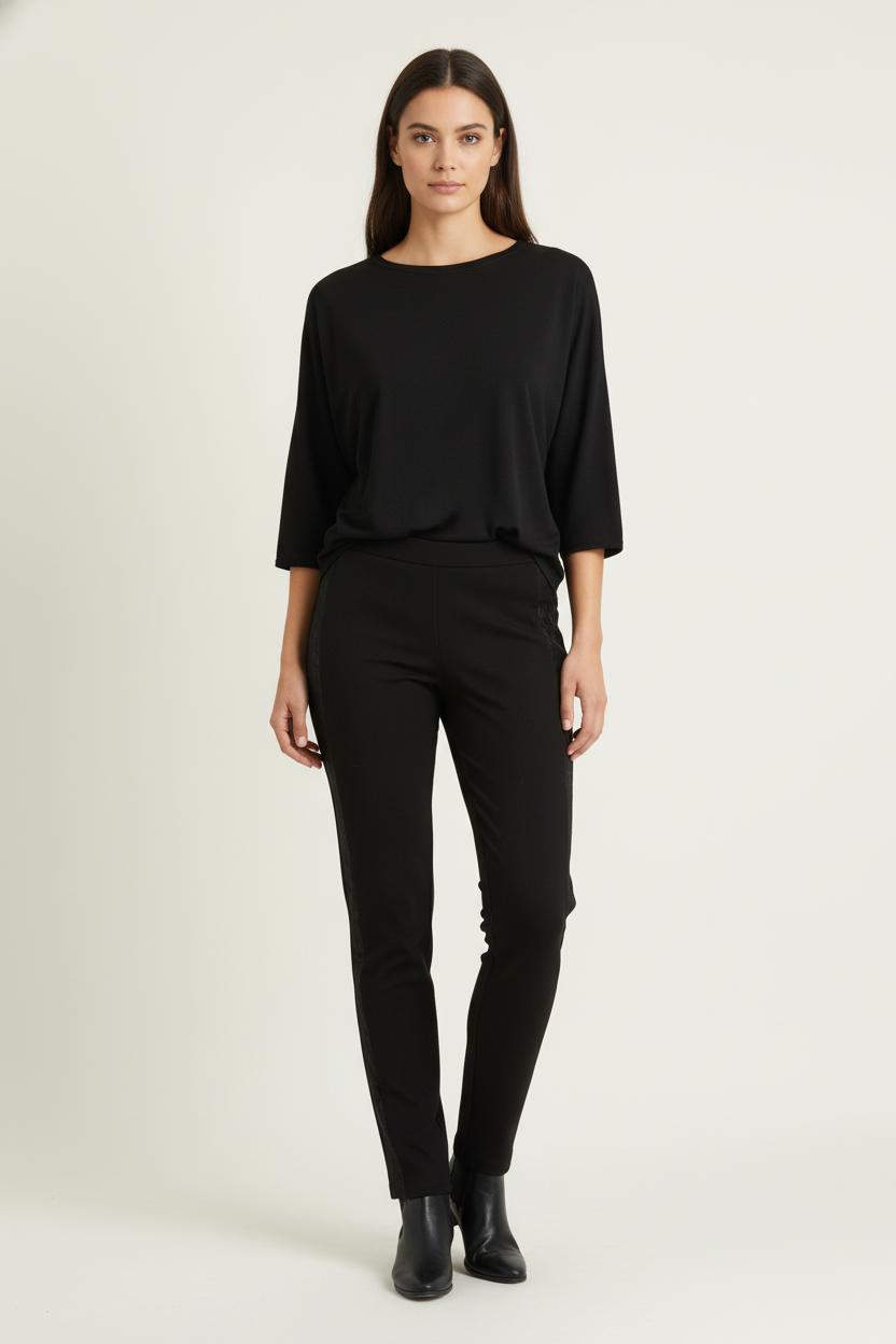 Pantalon Noir - Taille S/36 de la marque Maje | PARAD64637 - Vendu par Paradigme - Image 1