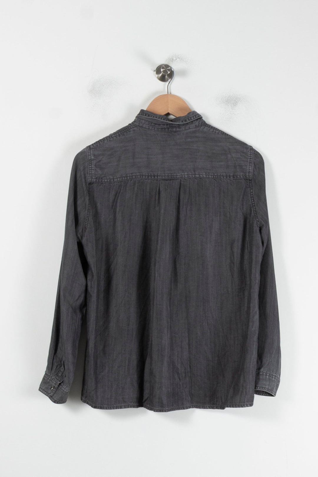 Chemise Western Grise - Taille M/38 de la marque The Kooples | PARAD64638 - Vendu par Paradigme - Image 4