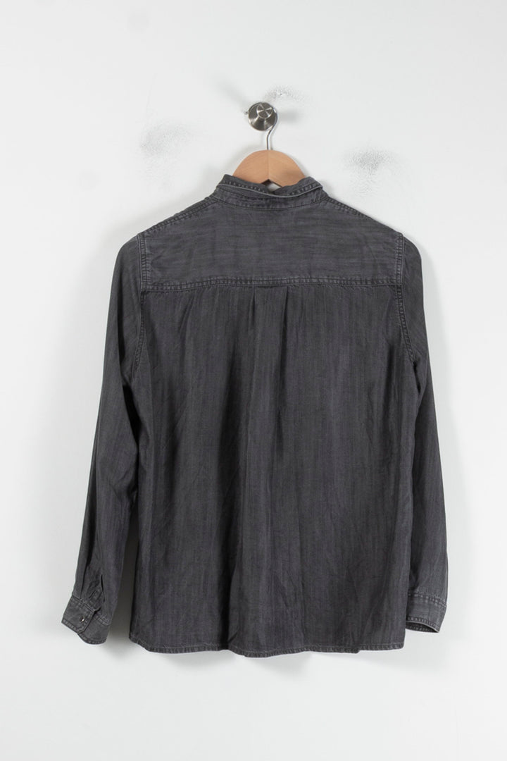 Chemise Western Grise - Taille M/38 de la marque The Kooples | PARAD64638 - Vendu par Paradigme - Image 4