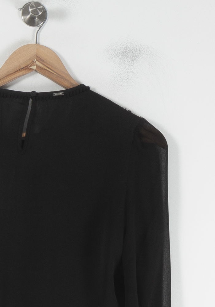 Blouse Noire - Taille M/38 de la marque IKKS | PARAD64647 - Vendu par Paradigme - Image 3