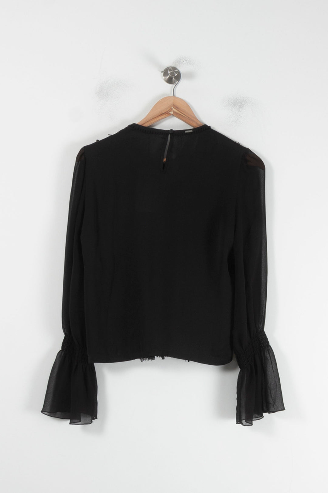 Blouse Noire - Taille M/38 de la marque IKKS | PARAD64647 - Vendu par Paradigme - Image 2