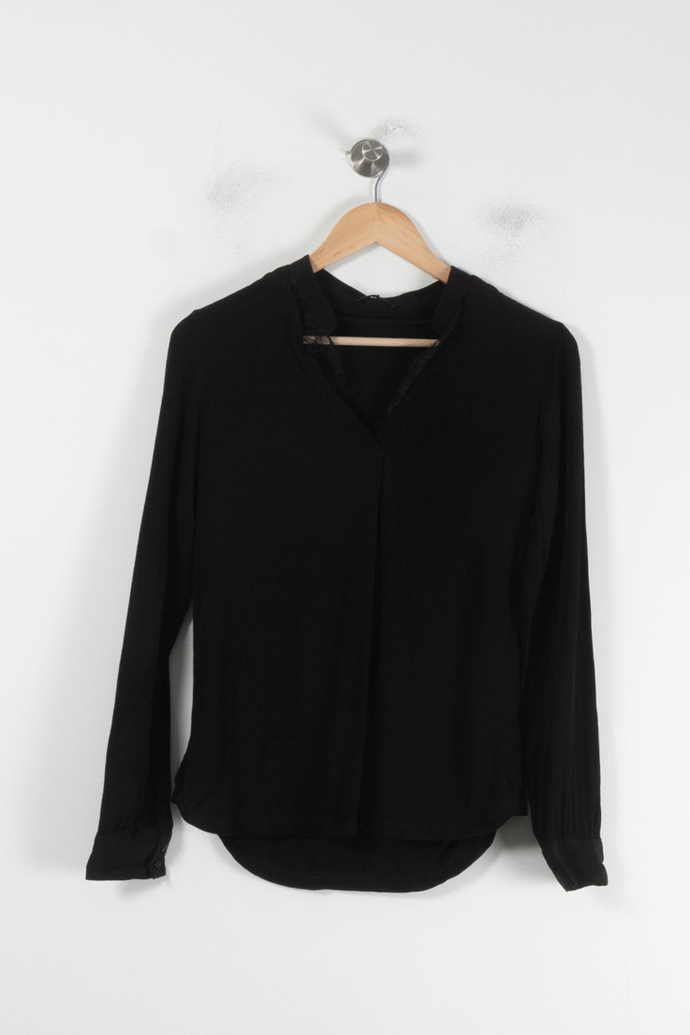 Blouse Noire - Taille S/36 de la marque IKKS | PARAD64650 - Vendu par Paradigme - Image 2