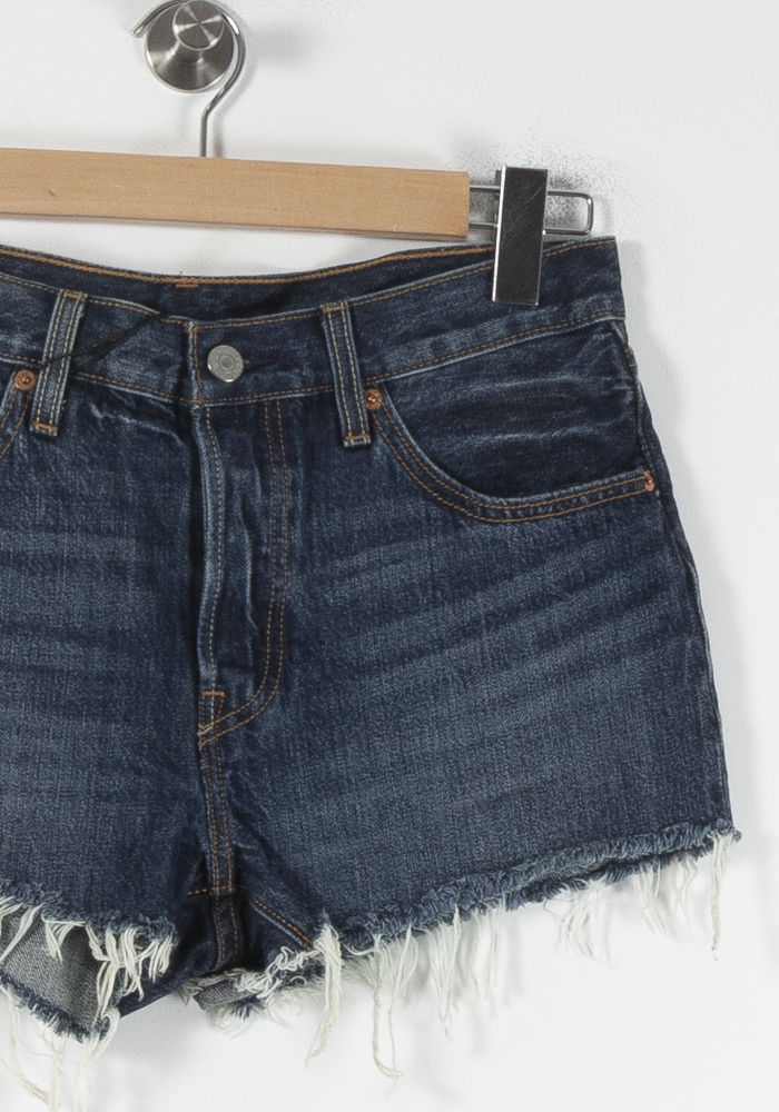 Short en Jean Bleu - Taille M/38 de la marque Levi's | PARAD64659 - Vendu par Paradigme - Image 3