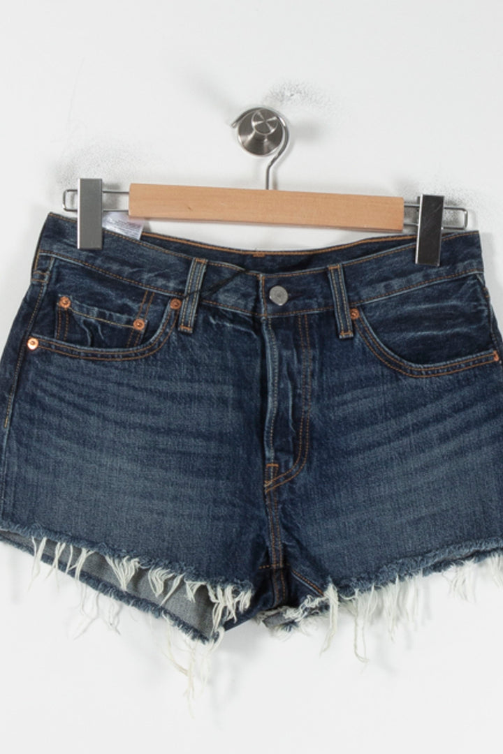 Short en Jean Bleu - Taille M/38 de la marque Levi's | PARAD64659 - Vendu par Paradigme - Image 2