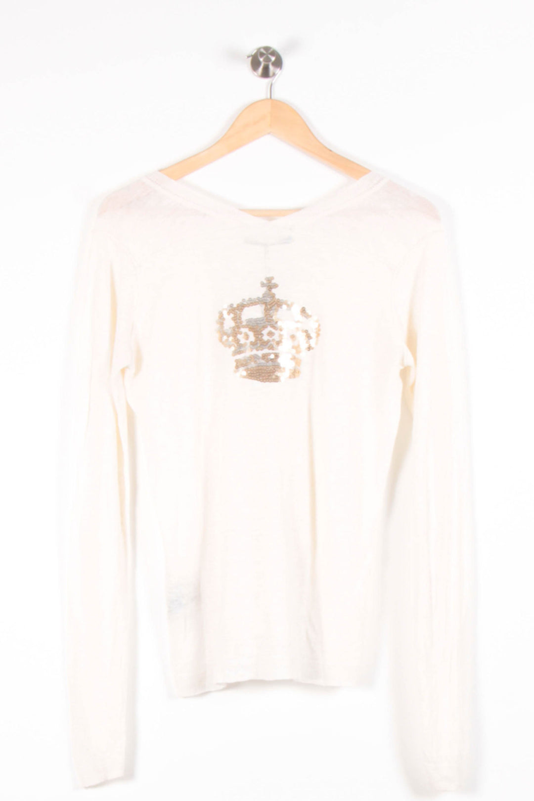 Pull Blanc - Taille L/40 de la marque IKKS | PARAD64662 - Vendu par Paradigme - Image 4