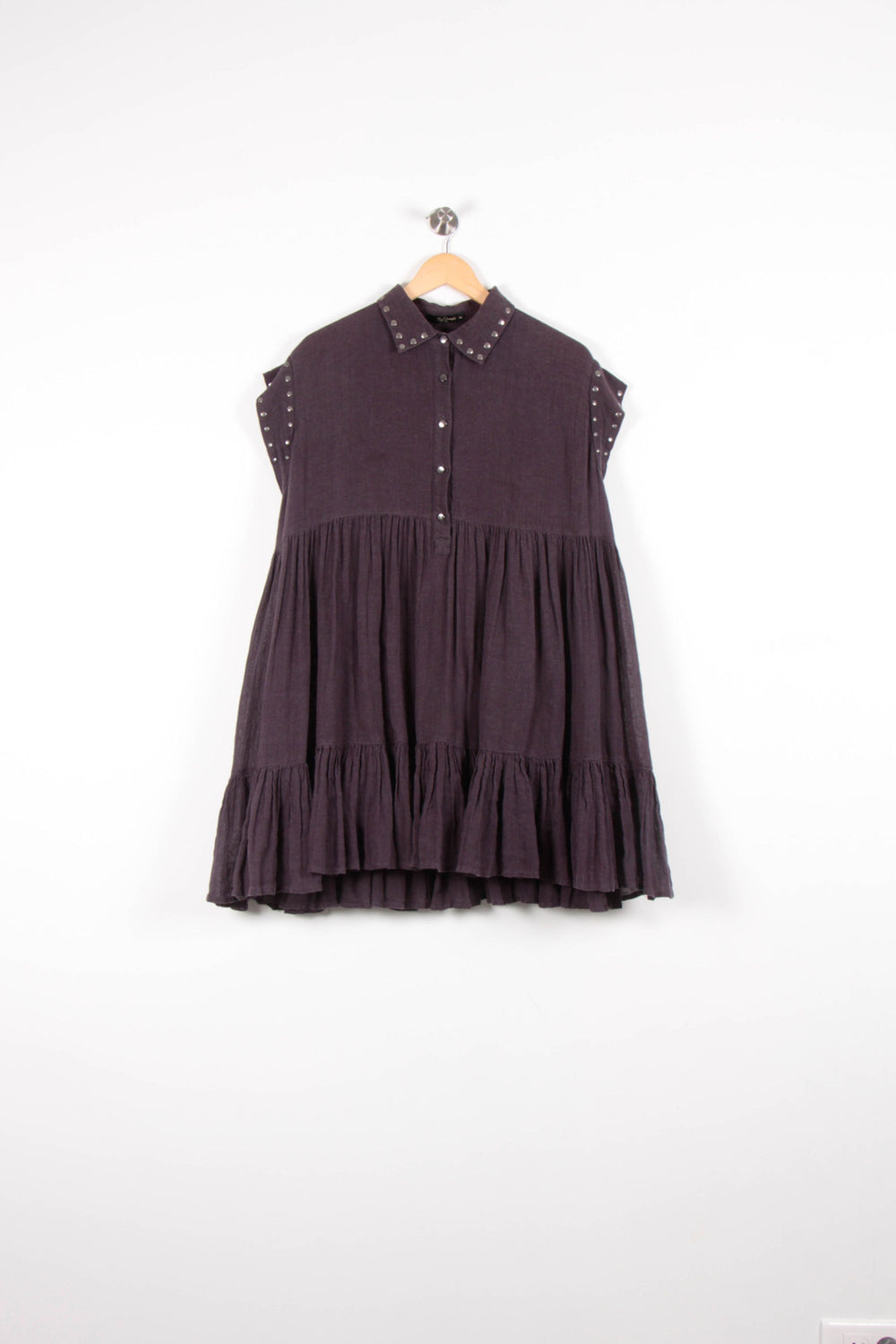 Robe Courte Grise - Taille S/36 de la marque Mes Demoiselles Paris | PARAD64671 - Vendu par Paradigme - Image 2