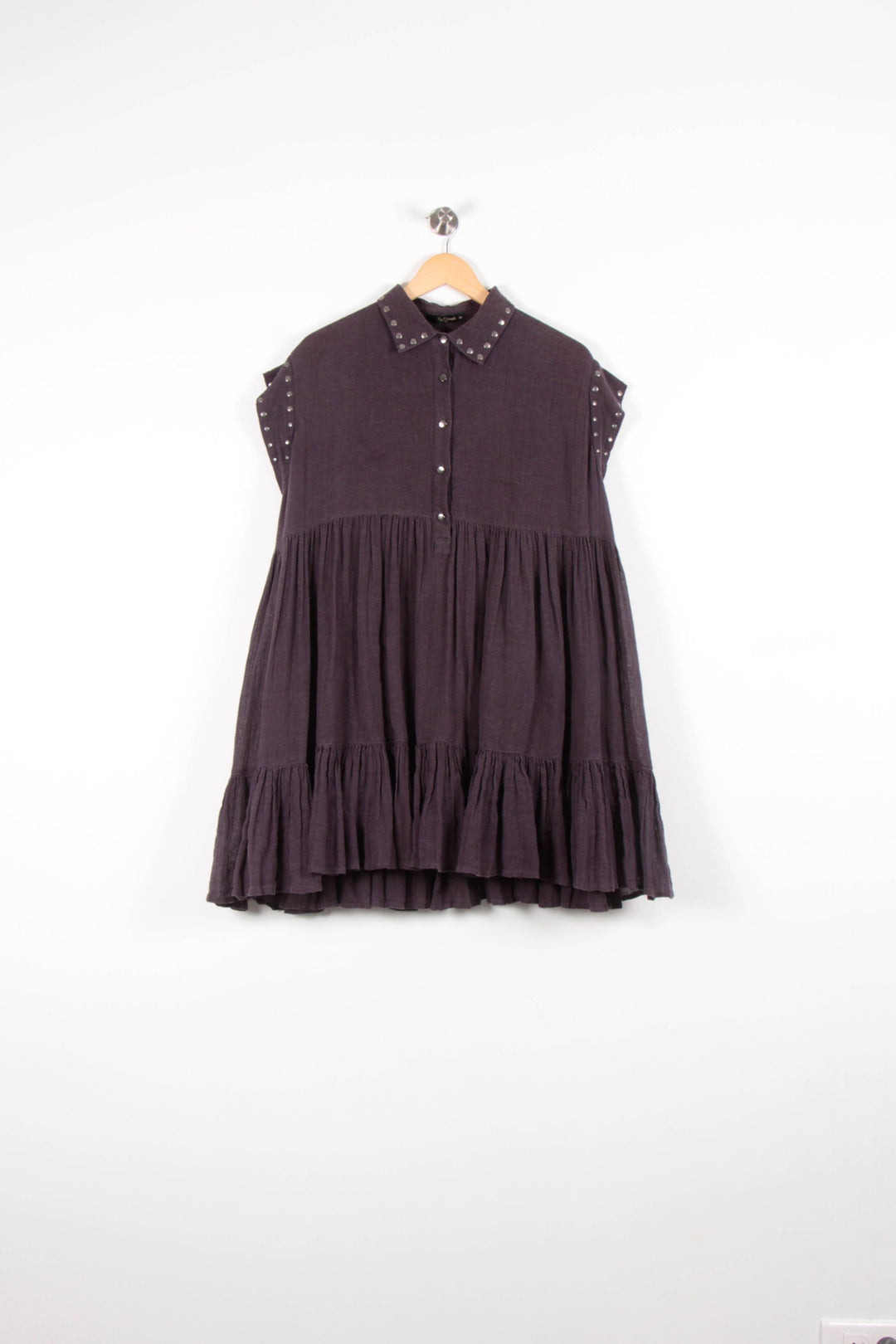 Robe Courte Grise - Taille S/36 de la marque Mes Demoiselles Paris | PARAD64671 - Vendu par Paradigme - Image 2