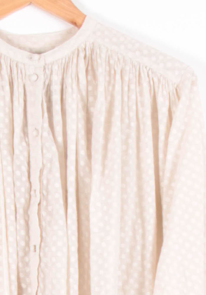 Blouse Beige - Taille M/38 de la marque Laurence Bras | PARAD64675 - Vendu par Paradigme - Image 3