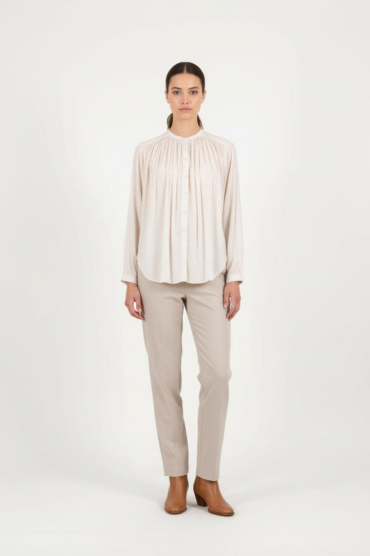 Blouse Beige - Taille M/38 de la marque Laurence Bras | PARAD64675 - Vendu par Paradigme - Image 1