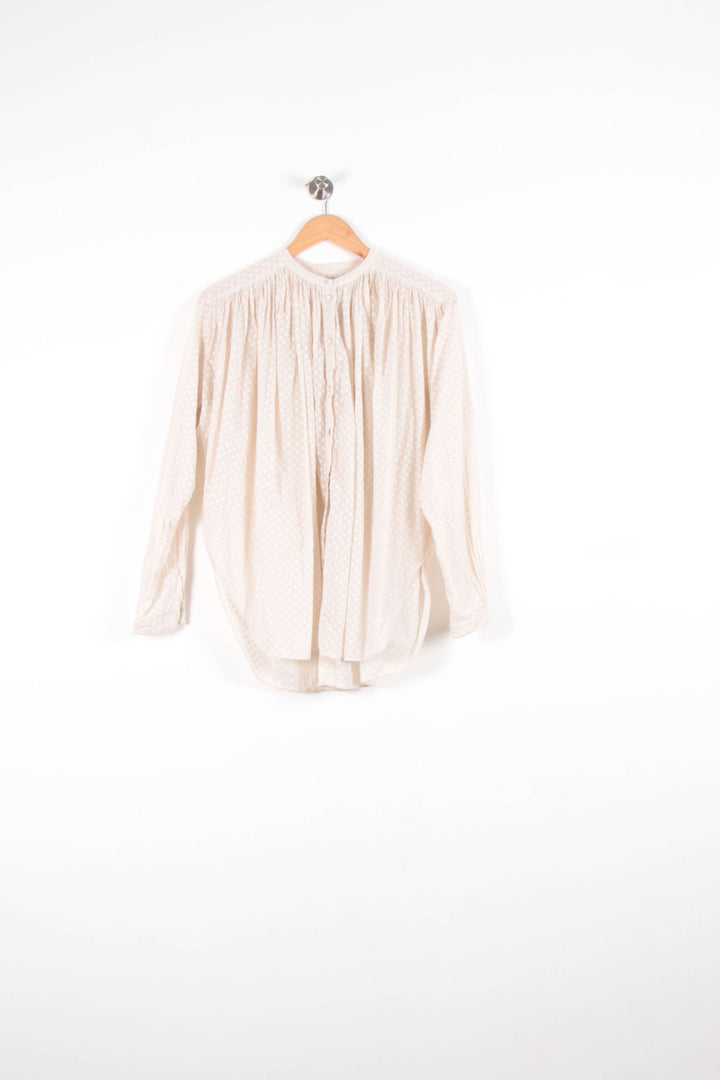 Blouse Beige - Taille M/38 de la marque Laurence Bras | PARAD64675 - Vendu par Paradigme - Image 2