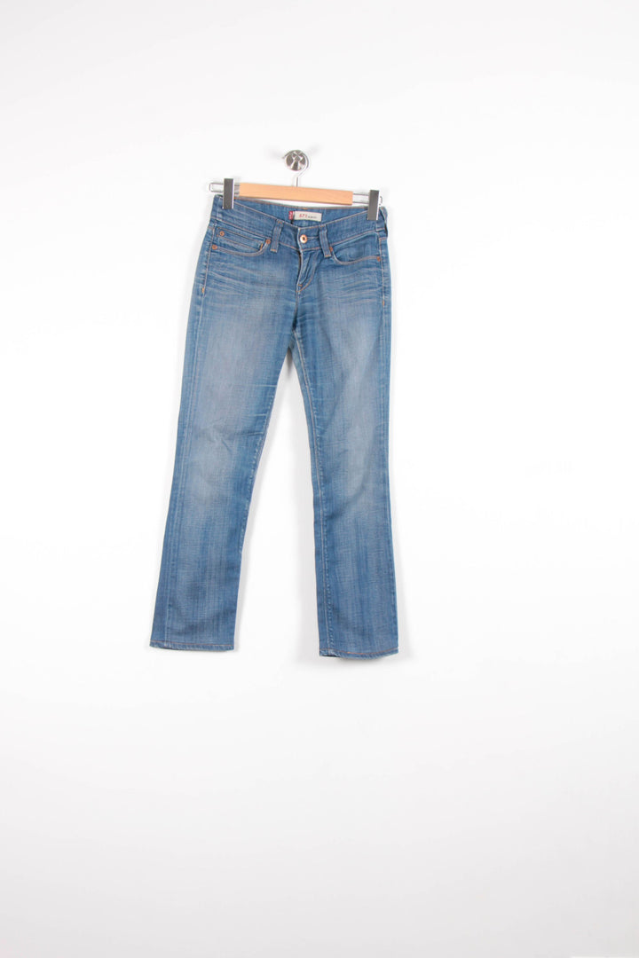 Jean Slim Bleu - Taille S/36 de la marque Levi's | PARAD64678 - Vendu par Paradigme - Image 2