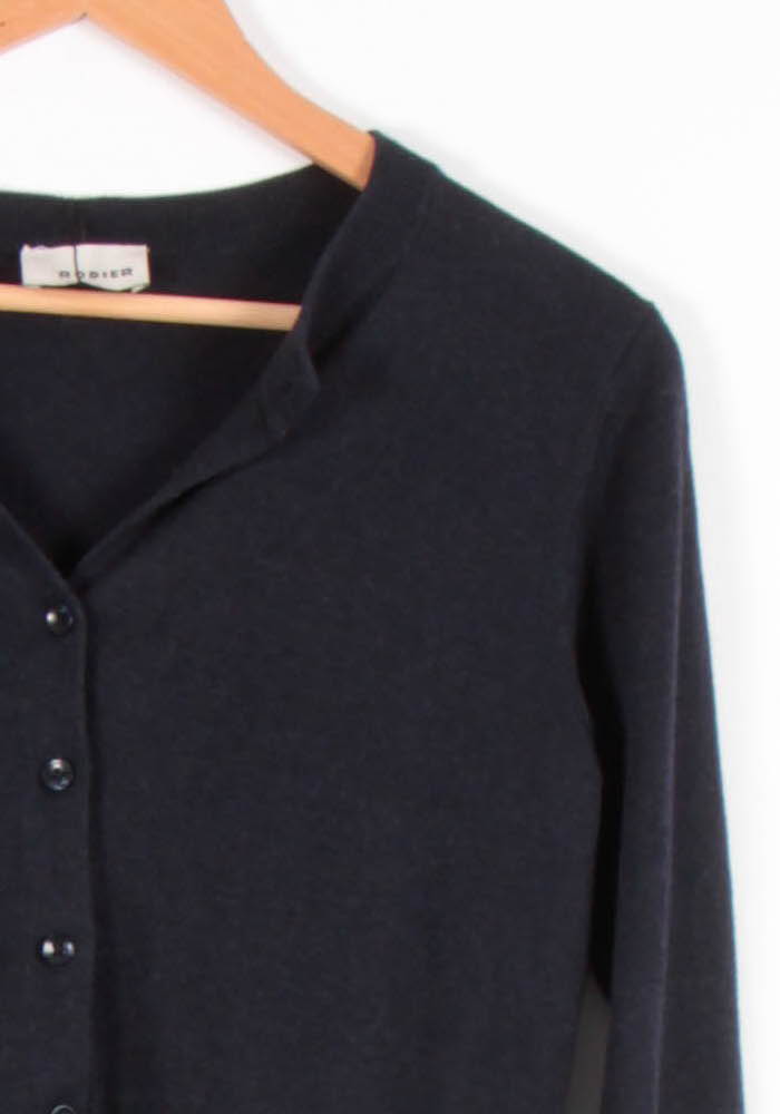 Cardigan Bleu - Taille S/36 de la marque Rodier | PARAD64679 - Vendu par Paradigme - Image 3