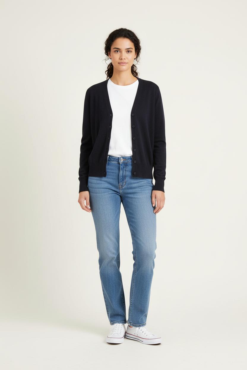 Cardigan Bleu - Taille S/36 de la marque Rodier | PARAD64679 - Vendu par Paradigme - Image 1