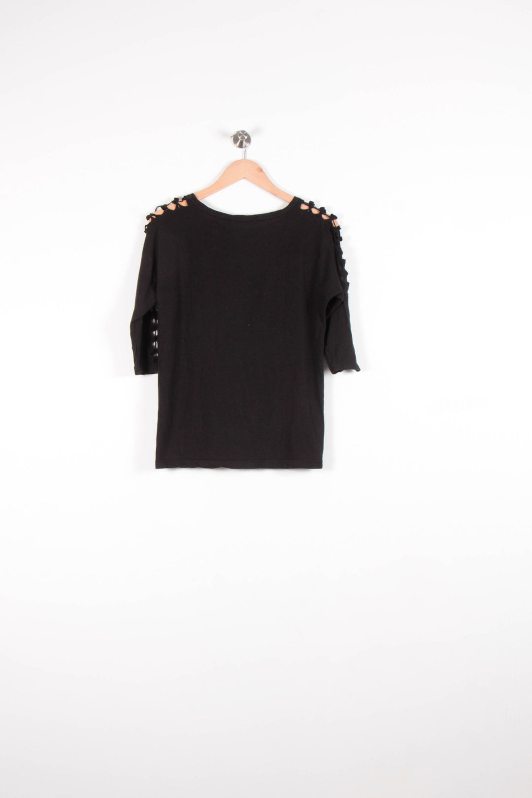 T-shirt Noir - Taille M/38 de la marque Maje | PARAD64680 - Vendu par Paradigme - Image 4