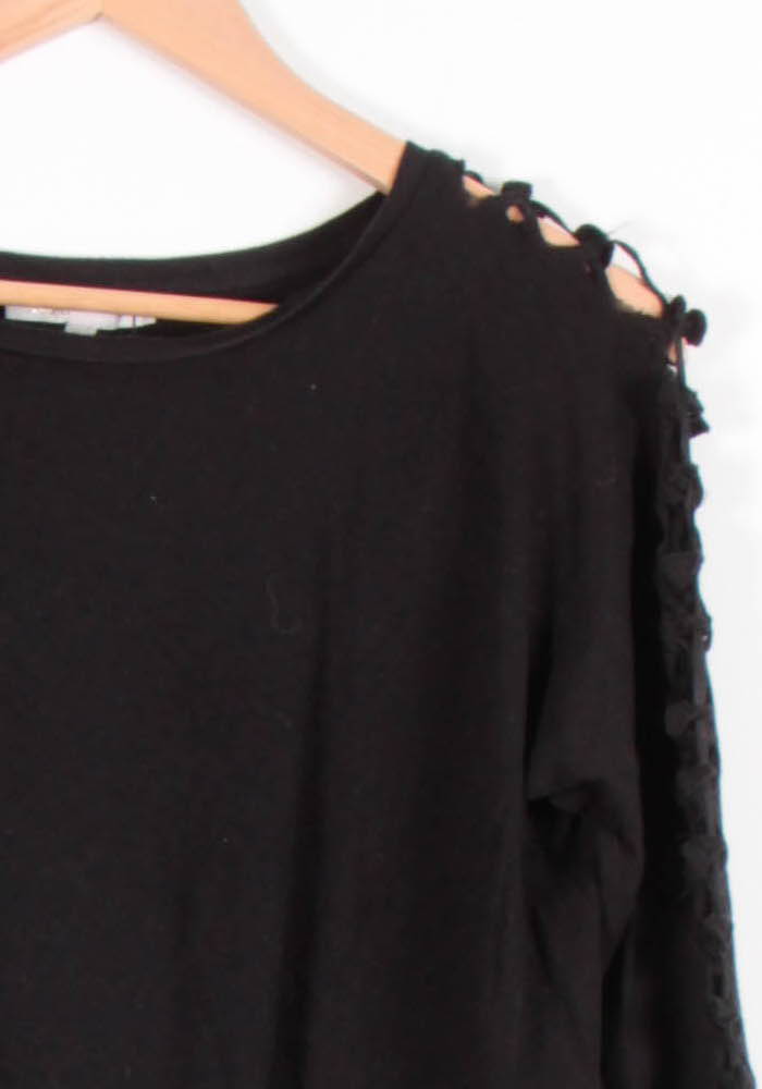 T-shirt Noir - Taille M/38 de la marque Maje | PARAD64680 - Vendu par Paradigme - Image 3