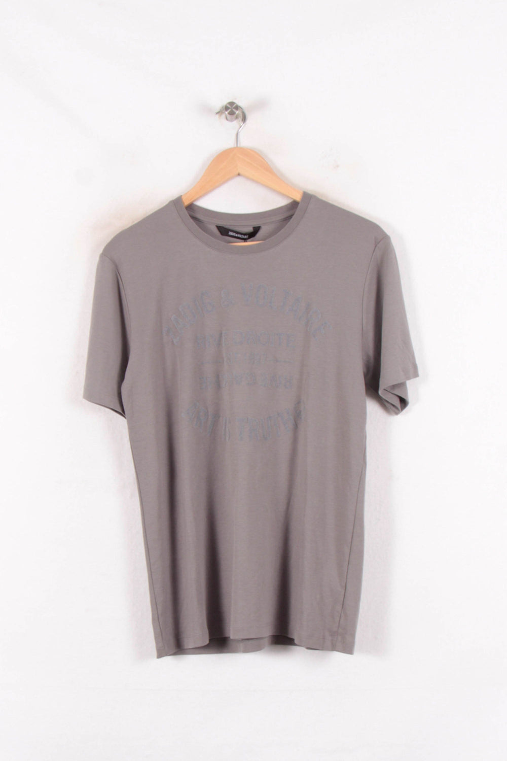 Tee-shirt Gris - Taille S/36 de la marque Zadig&Voltaire | PARAD64684 - Vendu par Paradigme - Image 2