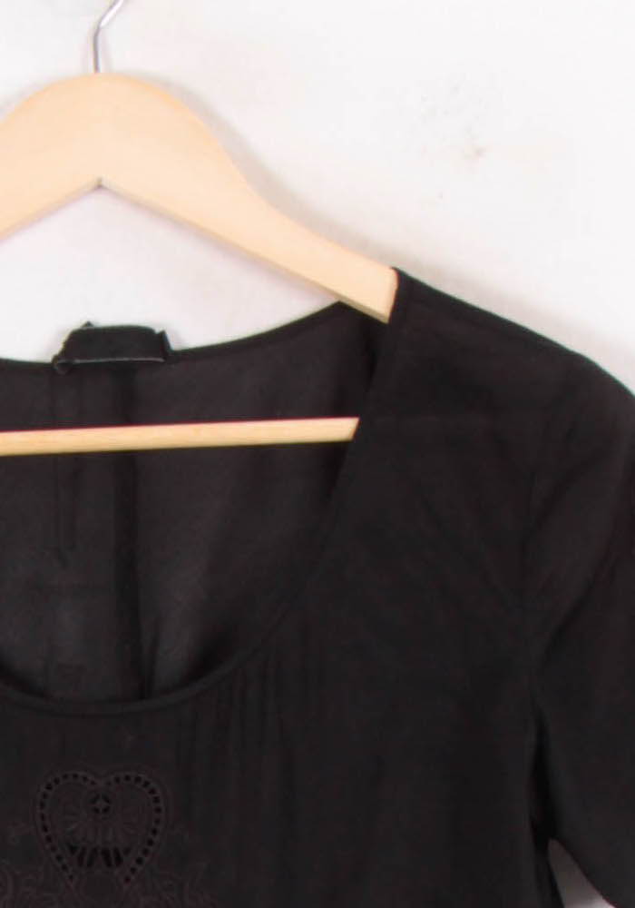 Blouse Noire - Taille M/38 de la marque The Kooples | PARAD64685 - Vendu par Paradigme - Image 3