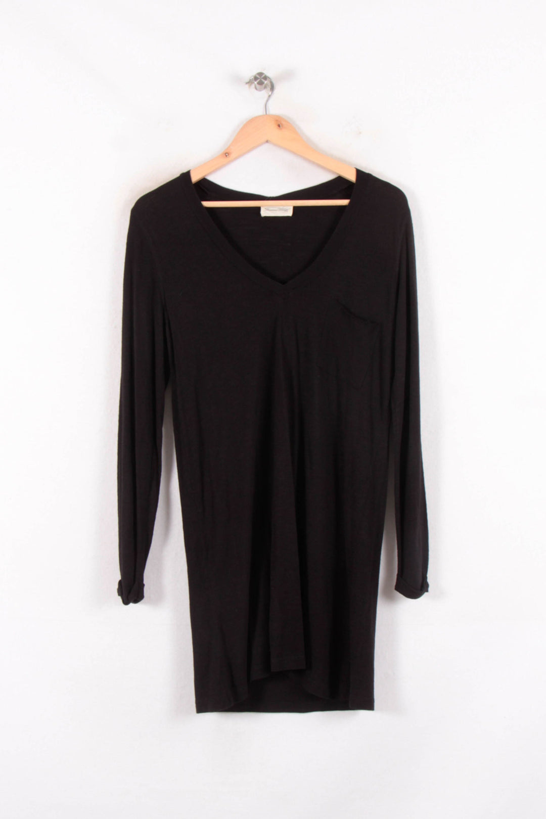 Tee-shirt Noir - Taille S/36 de la marque American Vintage | PARAD64686 - Vendu par Paradigme - Image 2