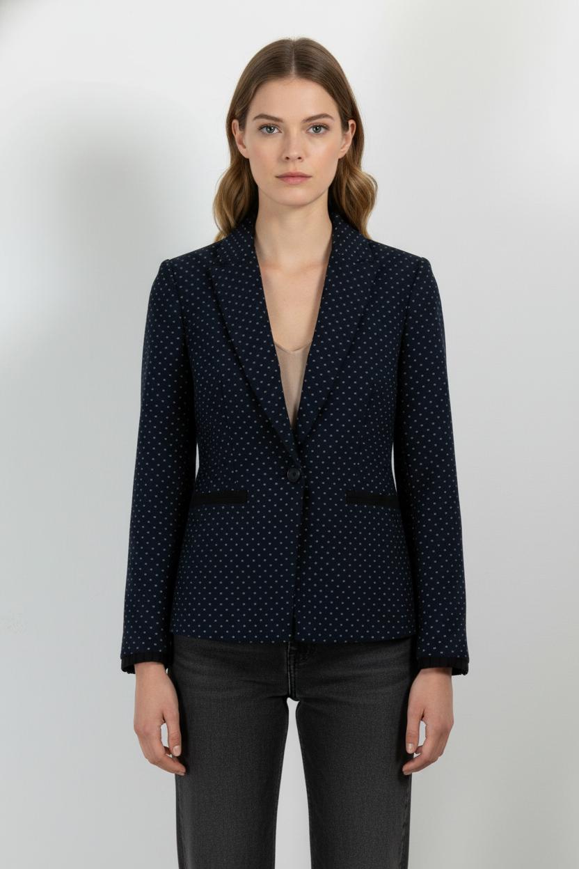 Blazer Bleu - Taille S/36 de la marque Claudie Pierlot | PARAD64701 - Vendu par Paradigme - Image 1