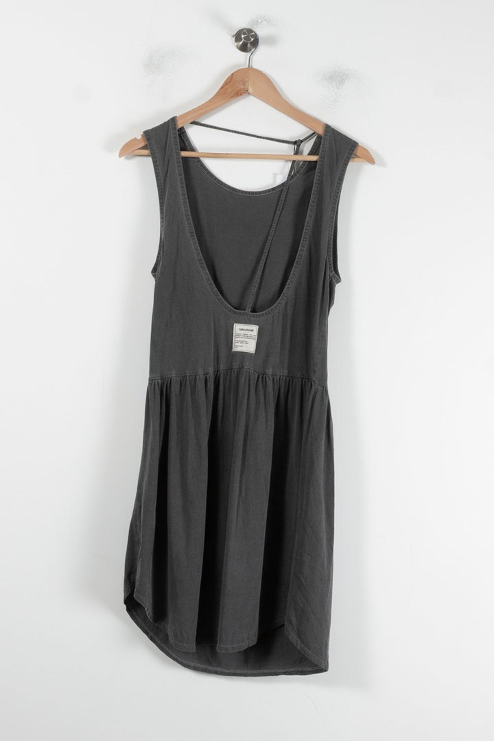 Robe Débardeur Grise - Taille S/36 de la marque Zadig&Voltaire | PARAD64711 - Vendu par Paradigme - Image 2