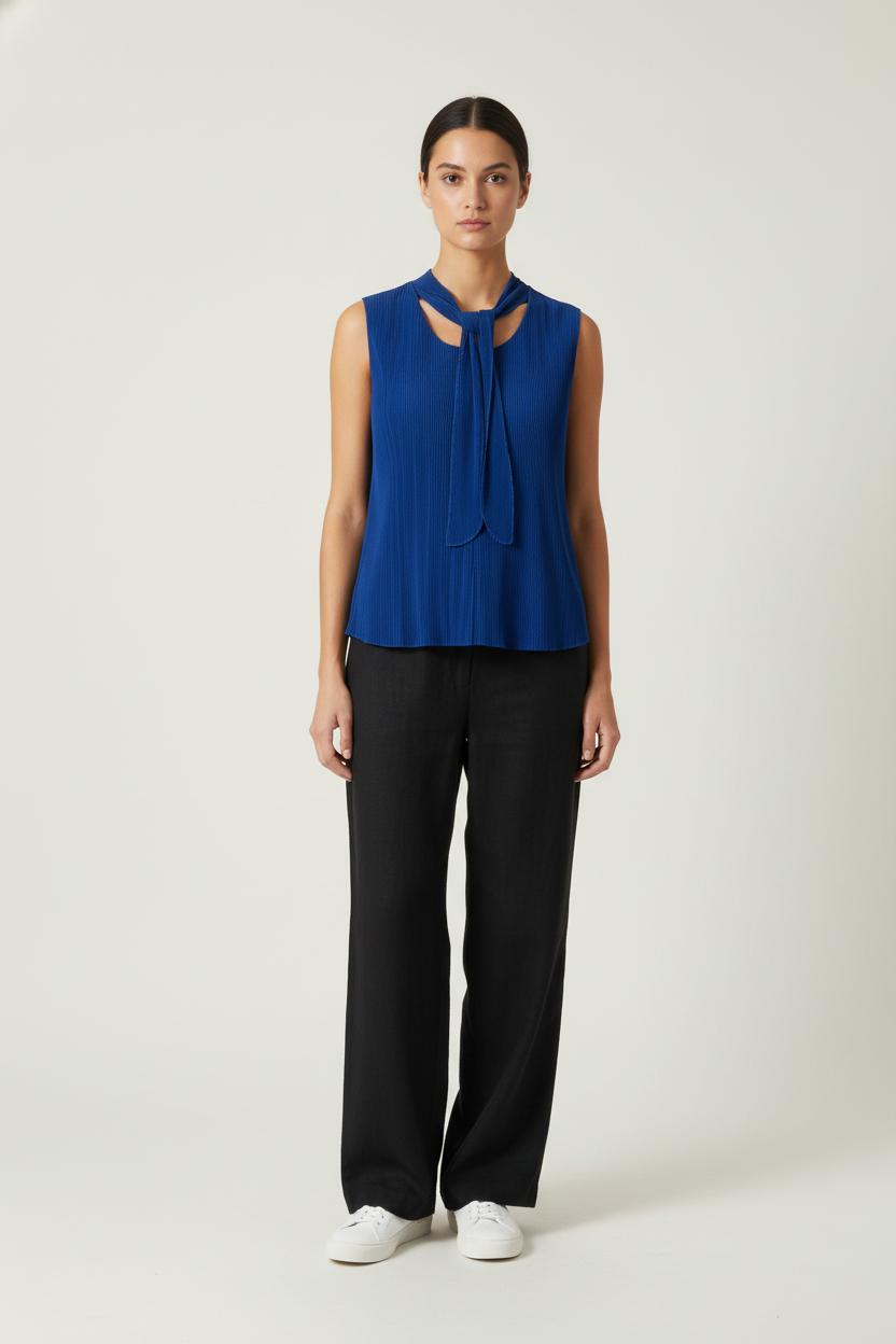 Débardeur Bleu - Taille M/38 de la marque Sandro | PARAD64714 - Vendu par Paradigme - Image 1