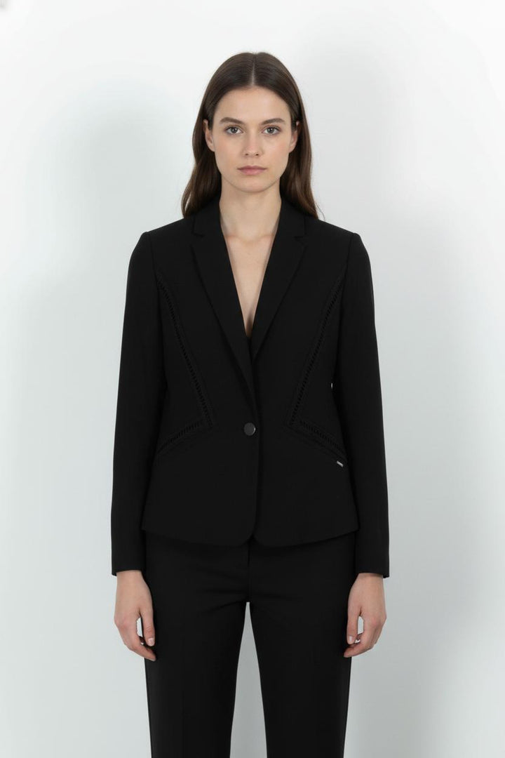 Veste Noire - Taille L/40 de la marque IKKS | PARAD64721 - Vendu par Paradigme - Image 1